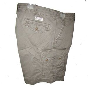 Gray Polo cargo shorts
